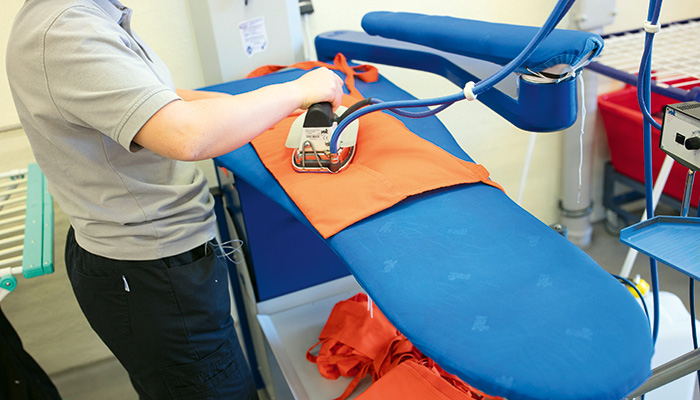 service textile